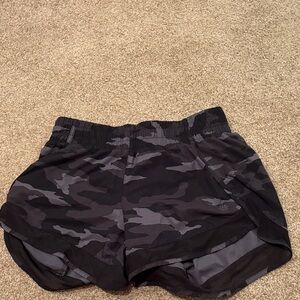 Women's Camo Print Athletic Shorts